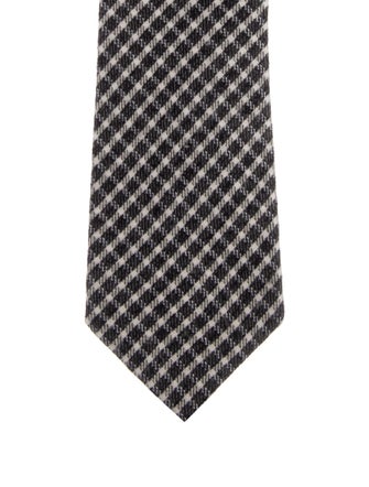 Tom Ford Silk Pattern Print Tie
