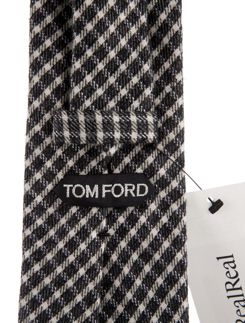 Tom Ford Silk Pattern Print Tie