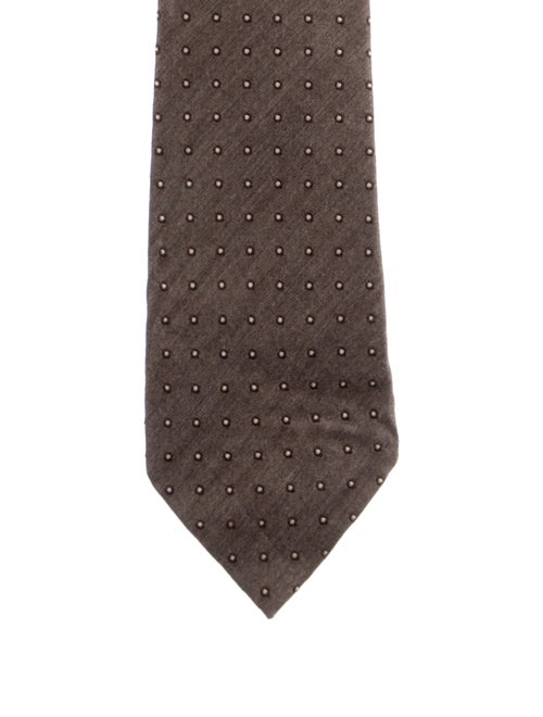 Tom Ford Silk Pattern Print Tie