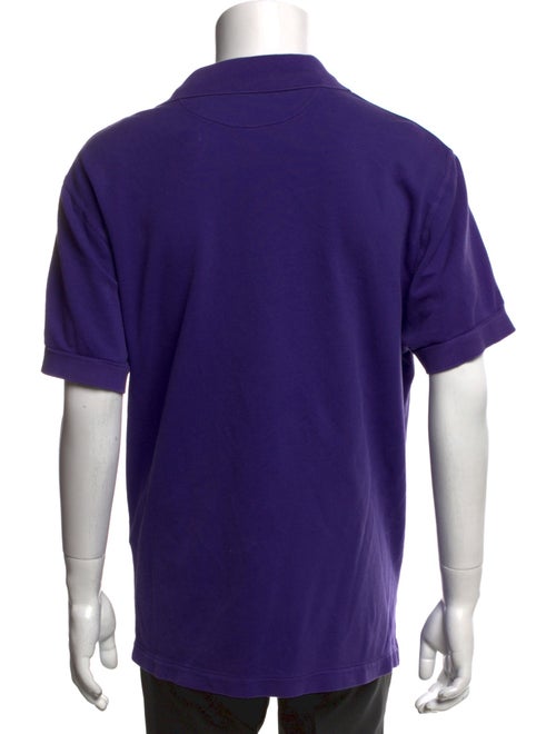 Tom Ford Crew Neck Short Sleeve Polo Shirt