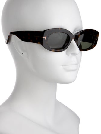 Tom Ford Square Tinted Sunglasses
