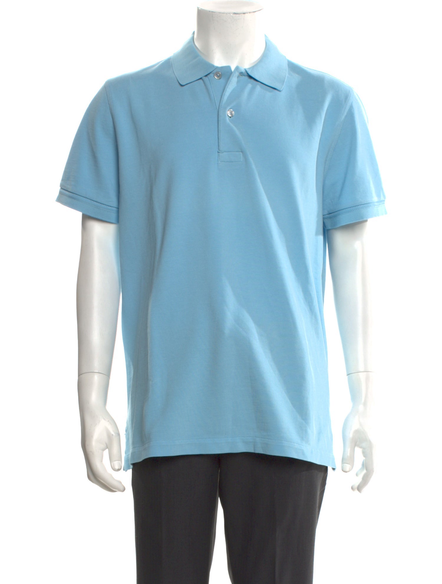 Tom Ford Collar Short Sleeve Polo Shirt