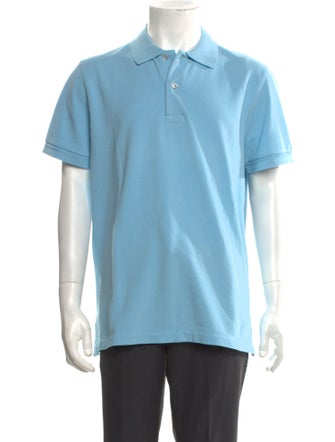 Tom Ford Collar Short Sleeve Polo Shirt