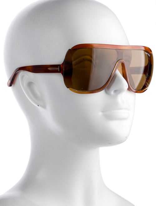 Tom Ford Shield Tinted Sunglasses