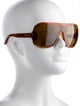 Tom Ford Shield Tinted Sunglasses