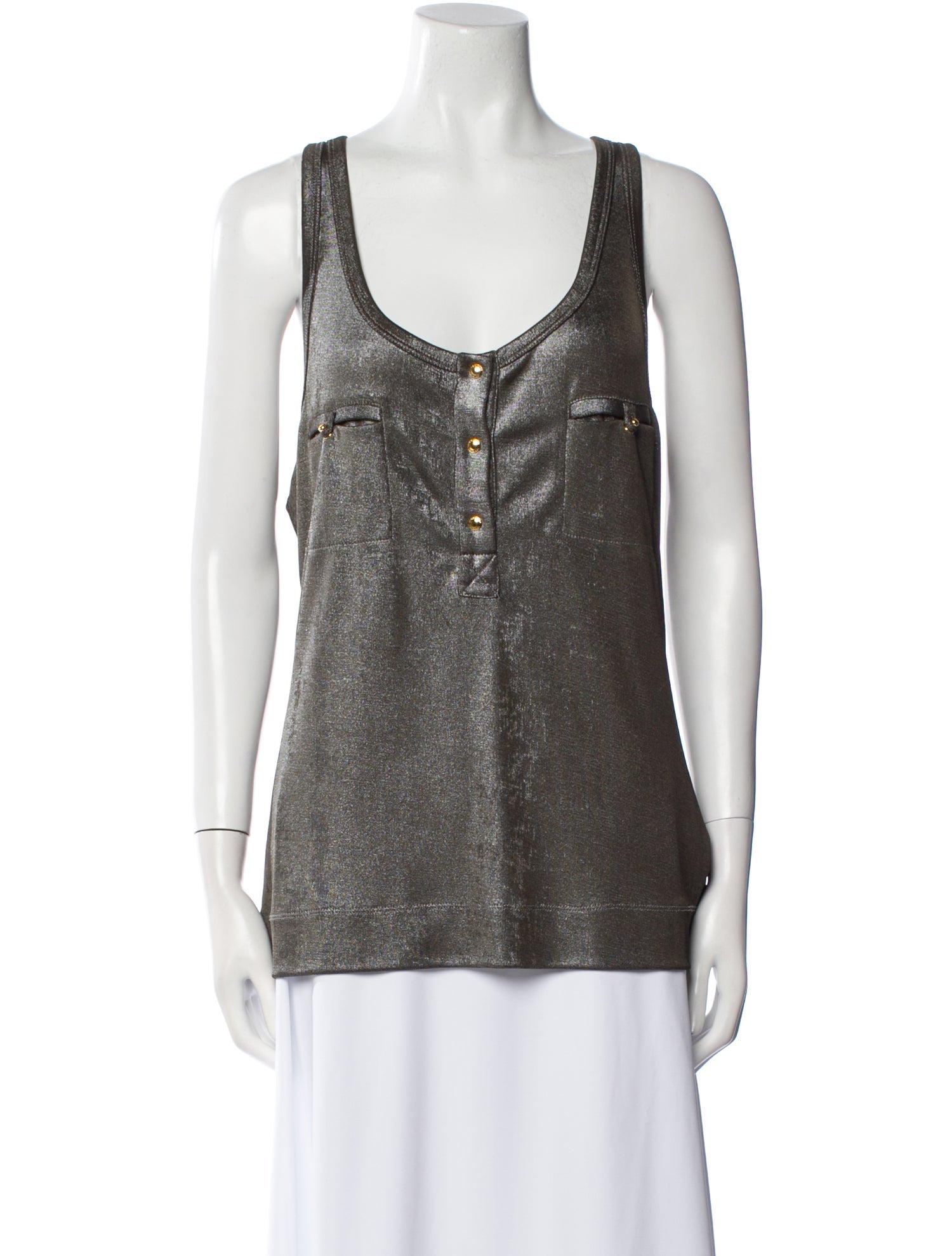 Tom Ford Scoop Neck Sleeveless Top