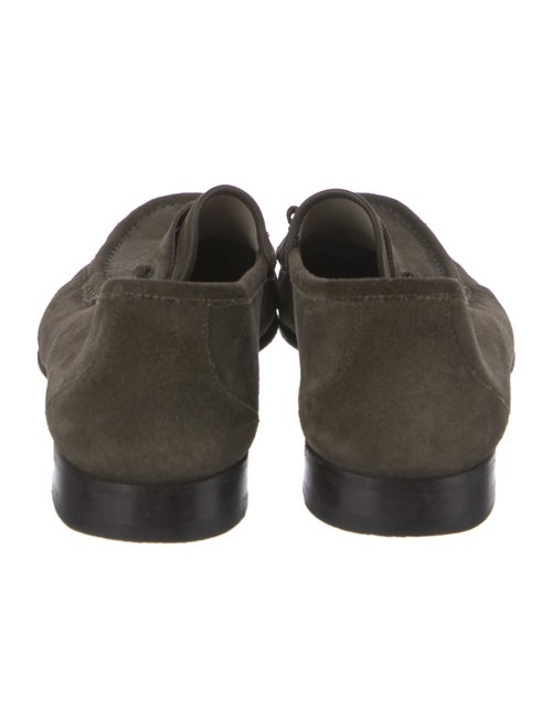 Tom Ford Suede Chain-Link Accents Dress Loafers