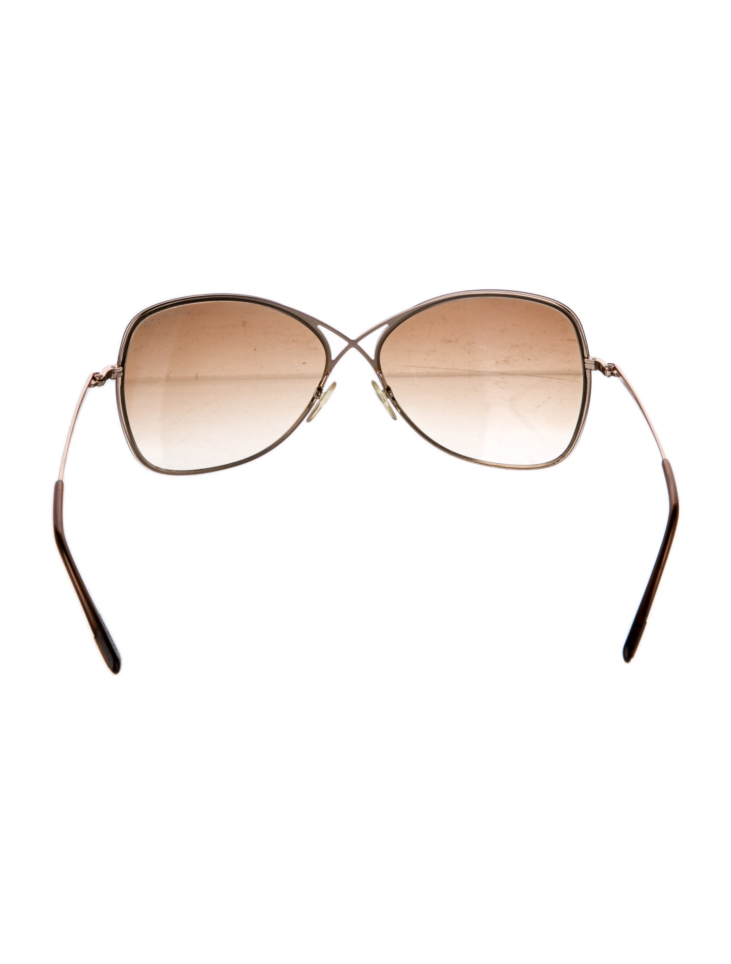Tom Ford Oversize Gradient Sunglasses