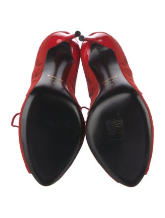 Tom Ford Suede Patterned Gladiator Sandals