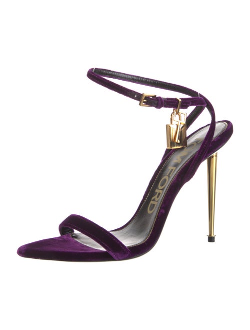 Tom Ford Velvet Sandals