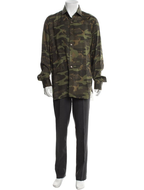 Tom Ford Printed Long Sleeve Shirt