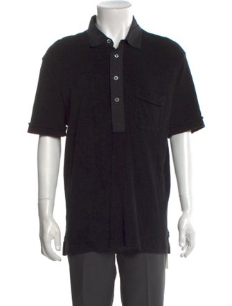 Tom Ford Collar Short Sleeve Polo Shirt