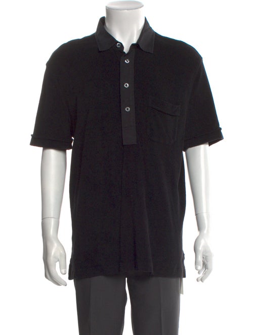 Tom Ford Collar Short Sleeve Polo Shirt