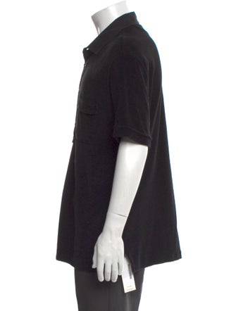 Tom Ford Collar Short Sleeve Polo Shirt