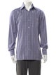 Tom Ford Plaid Print Long Sleeve Dress Shirt