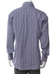 Tom Ford Plaid Print Long Sleeve Dress Shirt