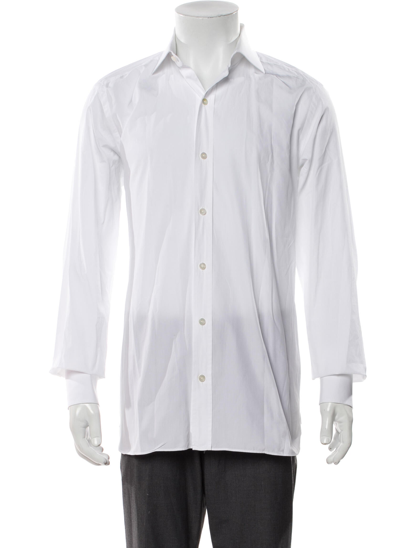 Tom Ford Silk Long Sleeve Dress Shirt