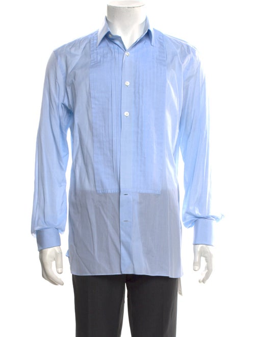 Tom Ford Long Sleeve Tuxedo Shirt