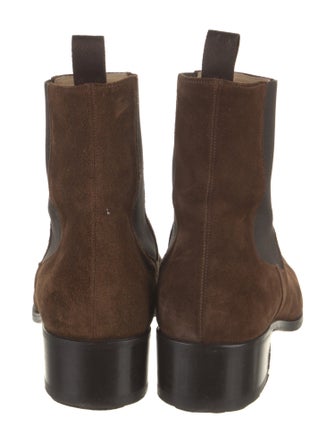 Tom Ford Suede Chelsea Boots
