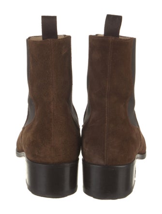 Tom Ford Suede Chelsea Boots