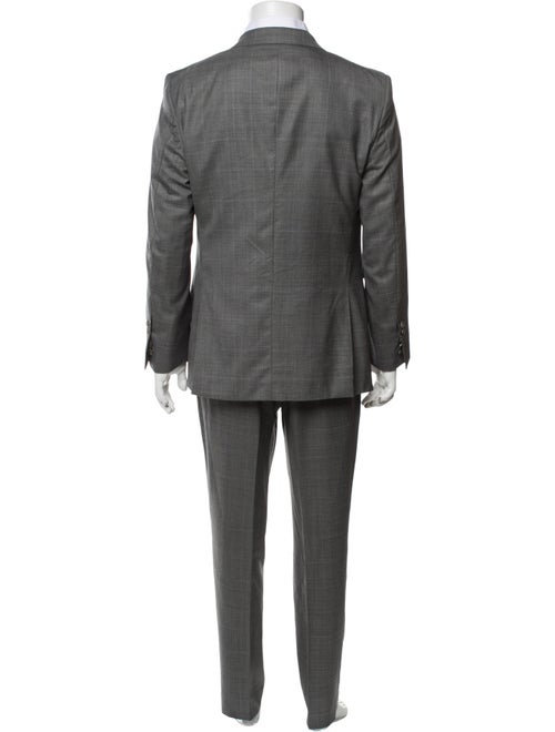 Tom Ford Grey Men's Two Piece Suit Set