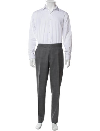 Tom Ford Grey Men's Two Piece Suit Set