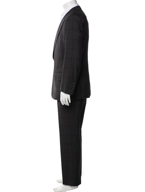 Tom Ford Wool Plaid Print Two-Piece Blazer