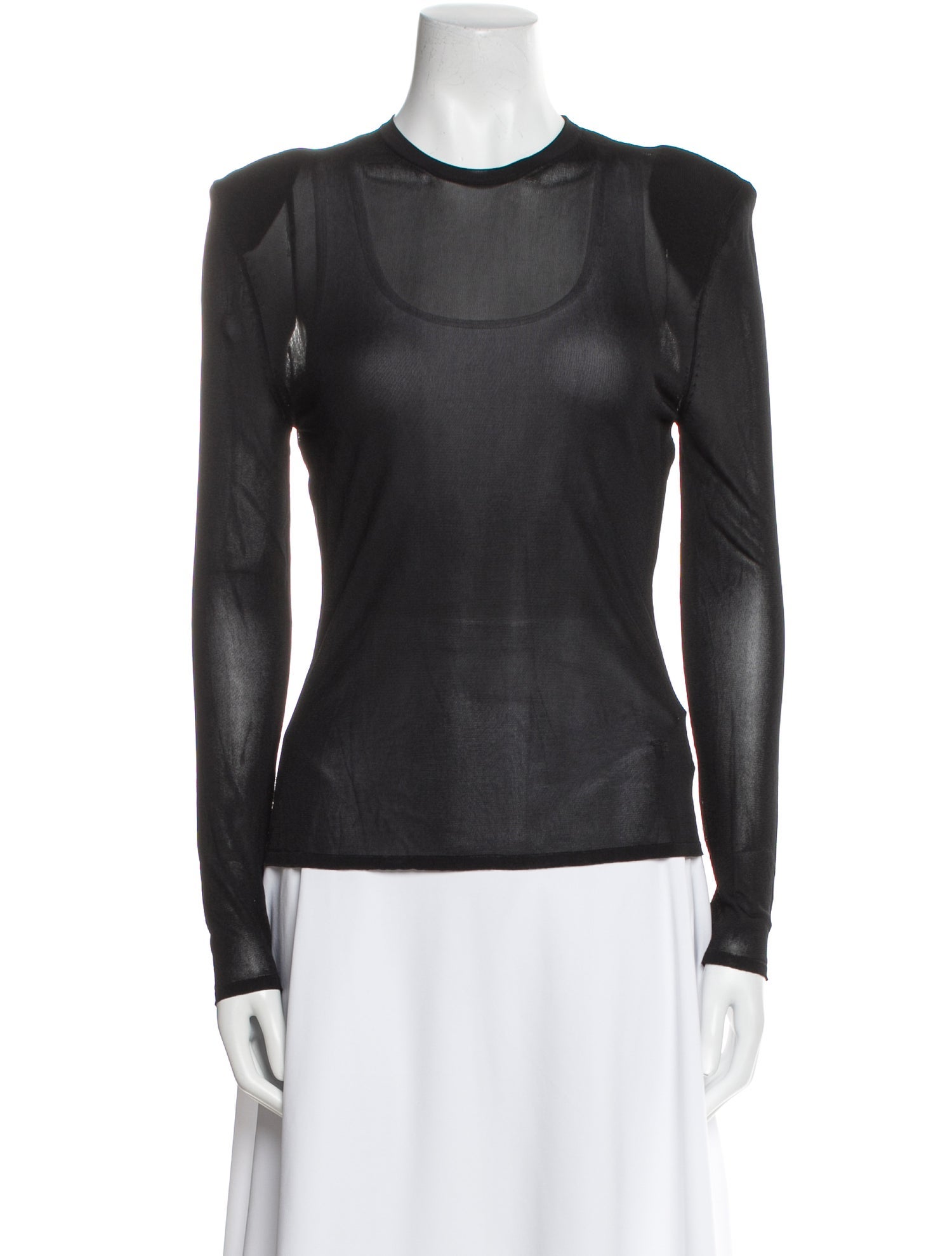 Tom Ford Nylon Crew Neck Top