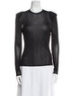 Tom Ford Nylon Crew Neck Top