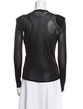 Tom Ford Nylon Crew Neck Top