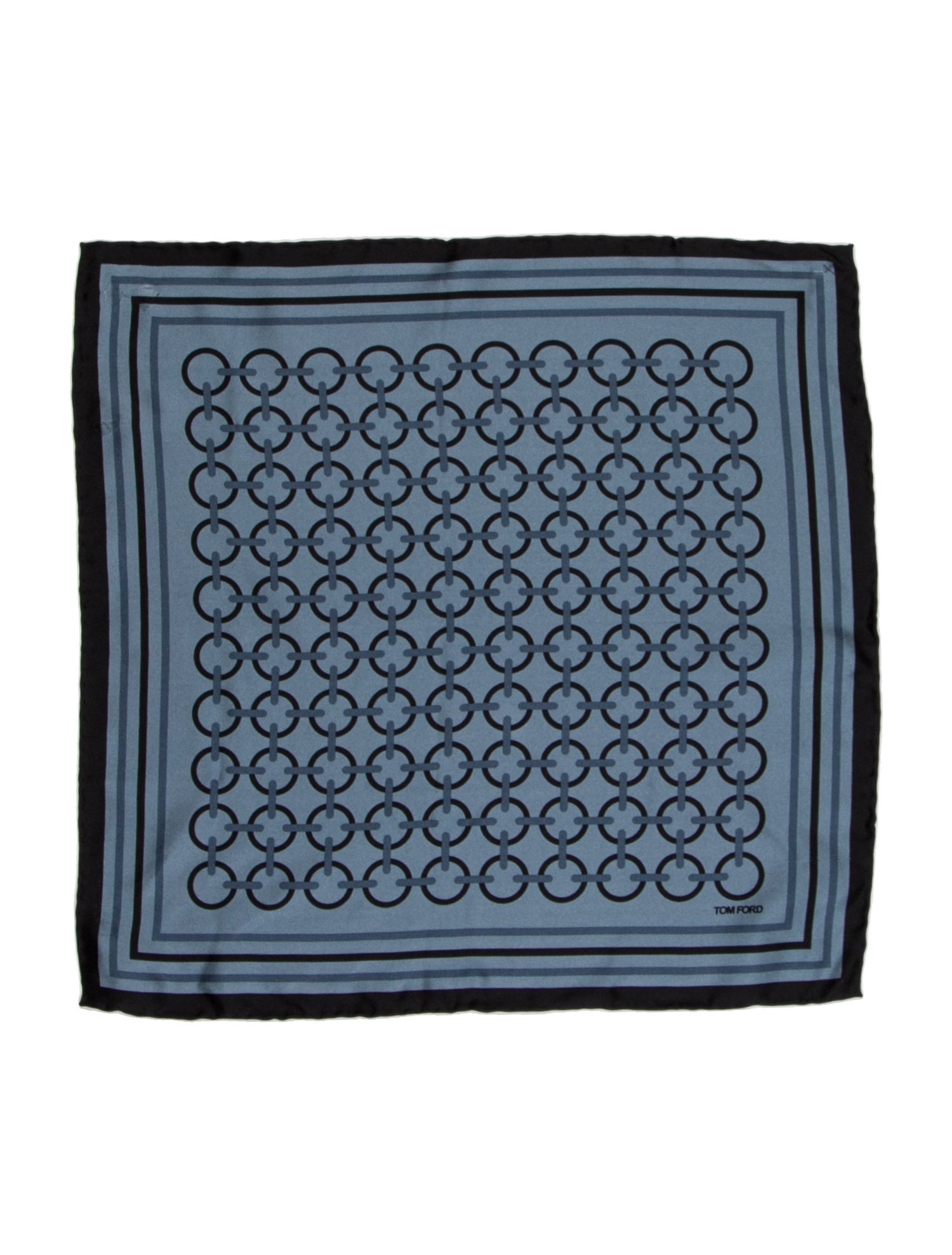 Tom Ford Pattern Print Pocket Square