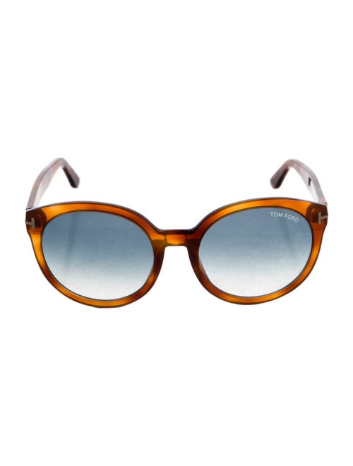 Tom Ford Round Gradient Sunglasses