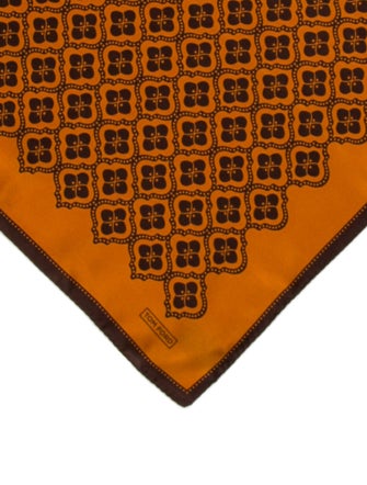 Tom Ford Pattern Print Pocket Square