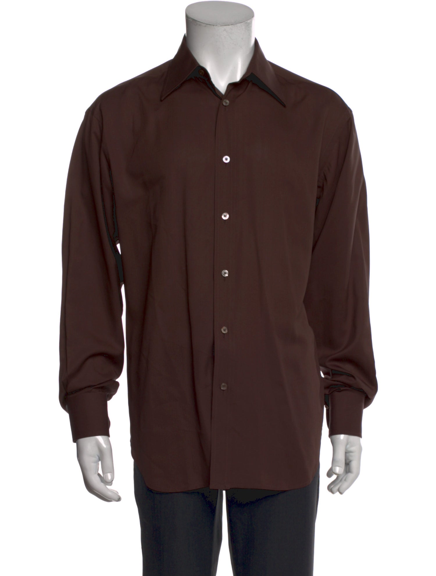Tom Ford Silk Long Sleeve Dress Shirt