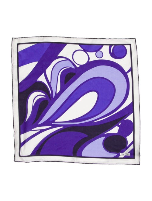 Tom Ford Pattern Print Pocket Square