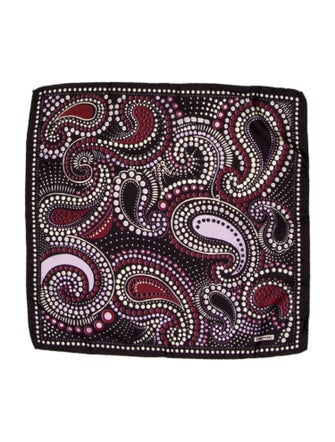 Tom Ford Pattern Print Pocket Square