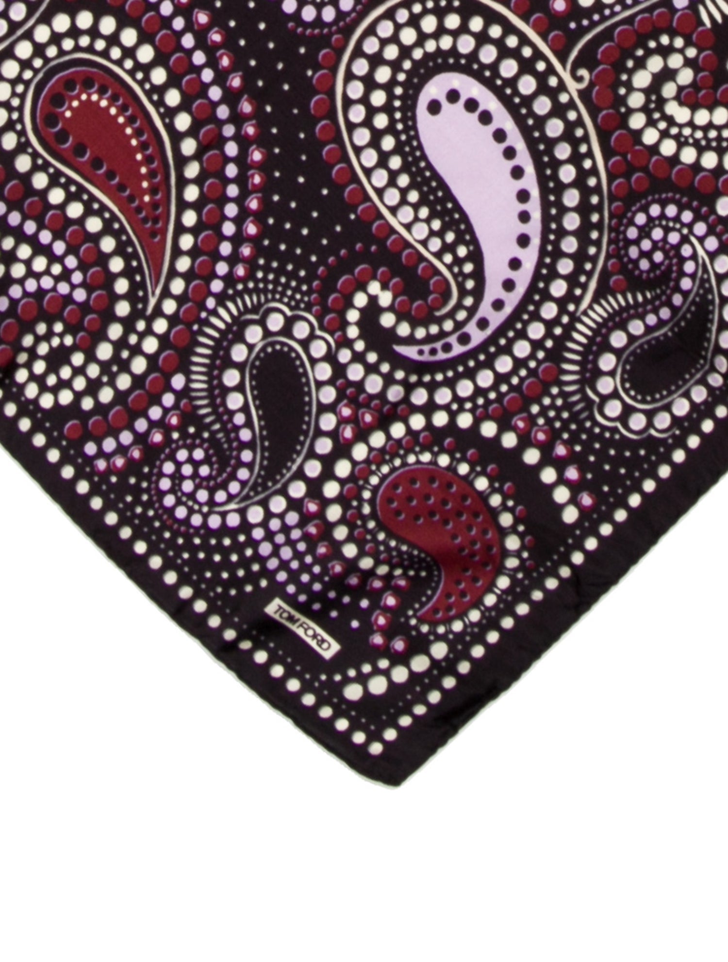 Tom Ford Pattern Print Pocket Square