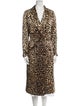 Tom Ford Satin Animal Print Coat