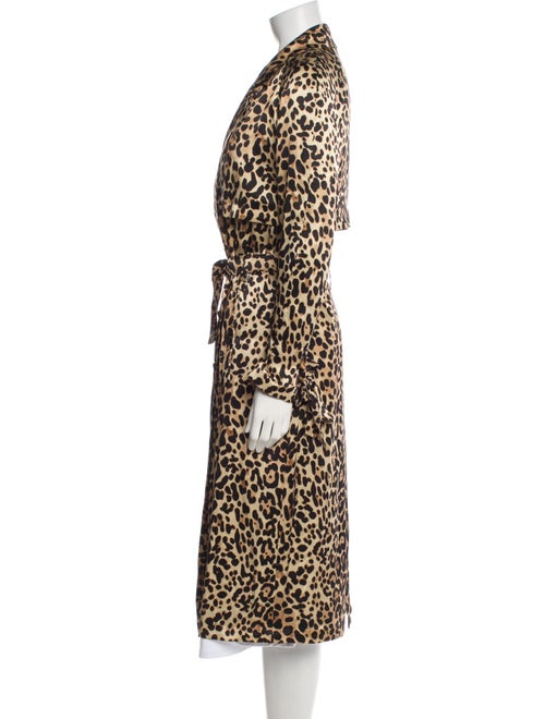 Tom Ford Satin Animal Print Coat