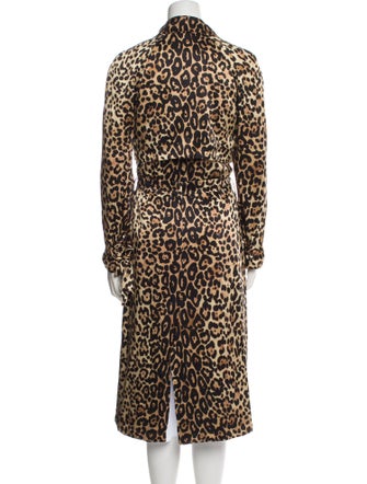 Tom Ford Satin Animal Print Coat