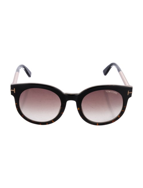 Tom Ford Round Gradient Sunglasses