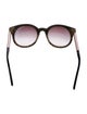 Tom Ford Round Gradient Sunglasses