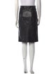 Tom Ford Leather Knee-Length Skirt