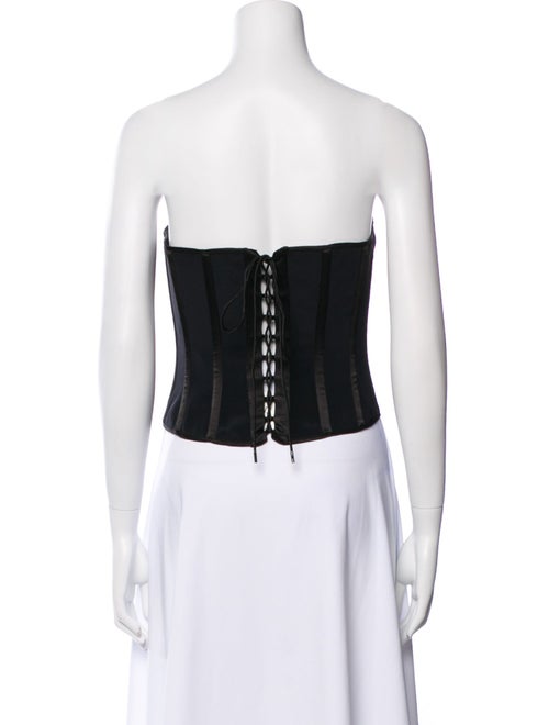 Tom Ford Silk Strapless Crop Top