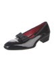 Tom Ford Patent Leather Grosgrain Trim Slippers
