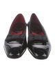 Tom Ford Patent Leather Grosgrain Trim Slippers
