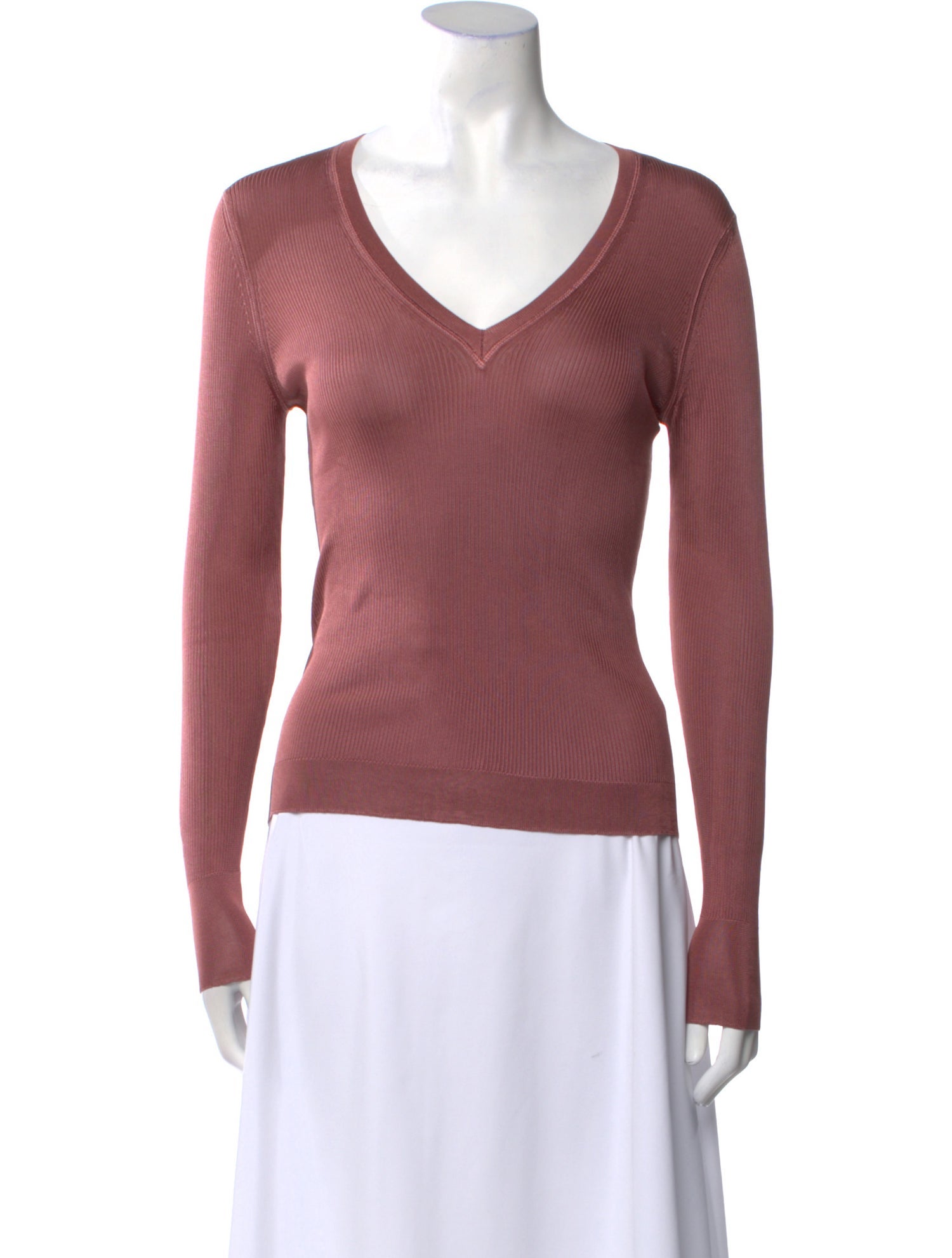 Tom Ford V-Neck Long Sleeve Top w/ Tags