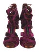 Tom Ford Velvet Printed Pumps