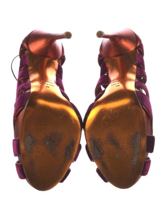 Tom Ford Velvet Printed Pumps