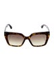 Tom Ford Oversize Tinted Sunglasses